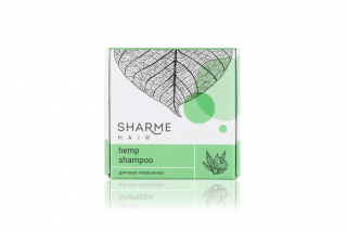 Натуральний твердий шампунь Sharme Hair Hemp (Конопля)